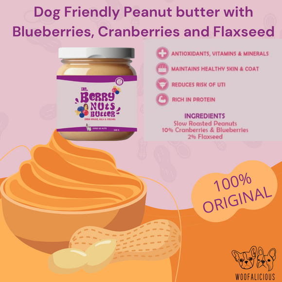 DR BERRY NUTS peanut butter-Treats-WOOFALICIOUS.SG