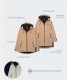 PAIKKA Human Raincoat Lite Unisex in Taupe-OWNER-WOOFALICIOUS.SG