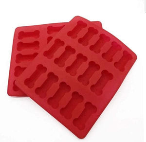 Bone Shape Silicone Mould (for PuppyChillerz)-Jello-WOOFALICIOUS.SG