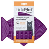 Cat LickiMat Classics Casper™ - High level stimulation Slow feeder. For Greedy Kitties-Slow Feeder-WOOFALICIOUS.SG