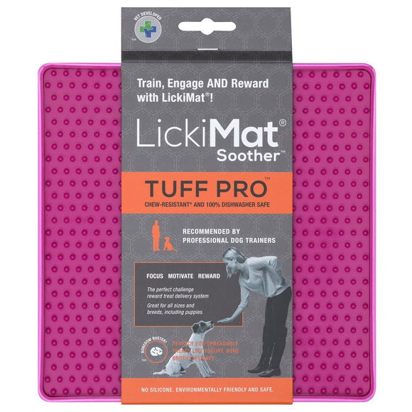LickiMat® Tuff™ PRO Soother™ (Dual Colour)- FOR SOOTHING ANXIOUS DOGS-LickiMat-WOOFALICIOUS.SG