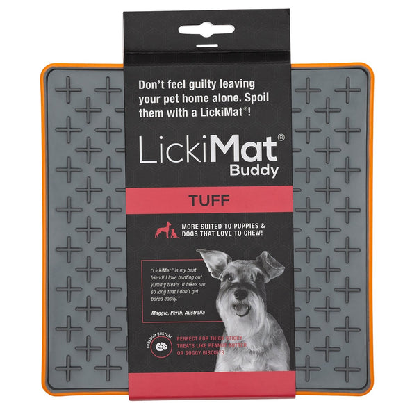 LICKIMAT® BUDDY TUFF - Available in 5 colours. Medium difficulty-LickiMat-WOOFALICIOUS.SG