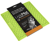 LICKIMAT® Buddy LARGE (Orange or Green) Buddy™ has a more complex surface and still allows separation of foods and treats. FOR LARGER sized Dogs-LickiMat-WOOFALICIOUS.SG