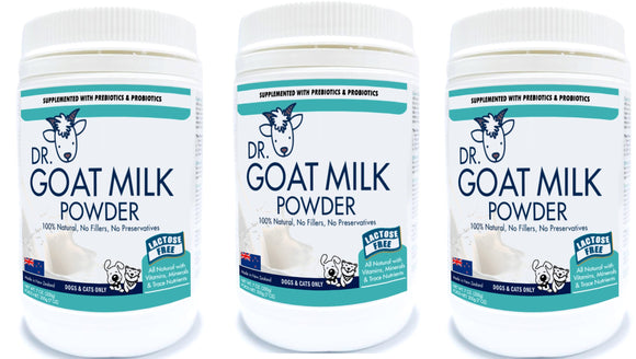 Bundle of 3 tubs Dr Goat Milk-WOOFALICIOUS.SG